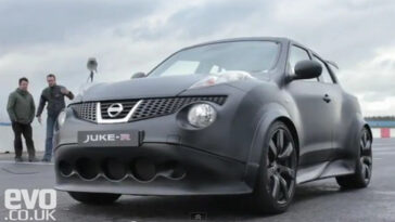 Evo Drives Nissan Juke-R