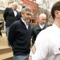 George Clooney was arrested during his protest in Washington DC