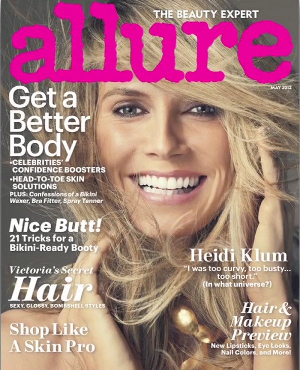Heidi Klum poses NUDE for Allure Magazine