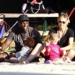 Heidi Klum & Seal with Kids