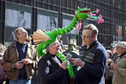 NYC Easter Bonnet Parade