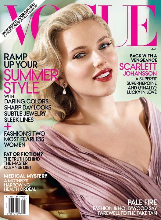 Scarlett Johansson on Vogue cover – Talks about Leaked Photos