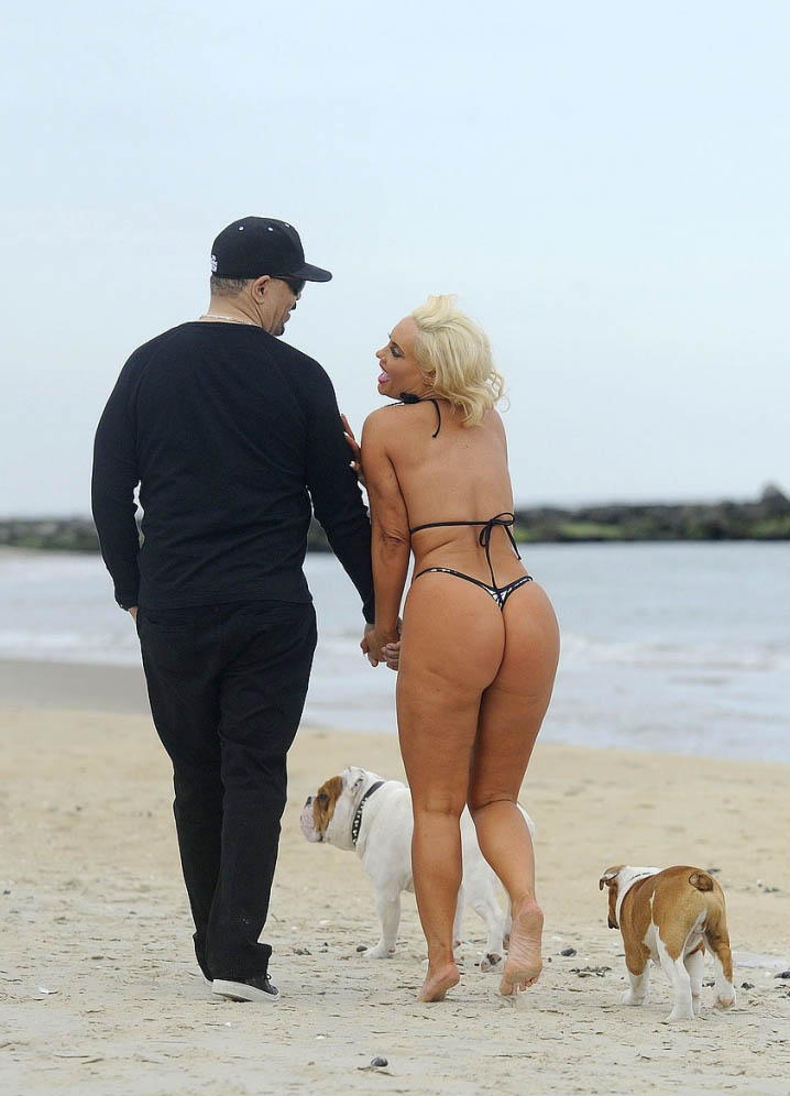 Coco Enjoys in New Jersey with Husband Ice T