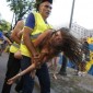 Topless Femen Protests at Swedish Fan Zone in Ukraine