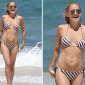 Kate Hudson in stripped bikini