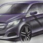 Official Sketches of 2014 Mercedes Viano Revealed